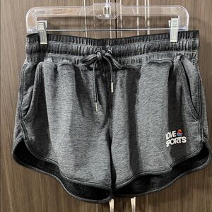 Women's Charcoal Athletic Shorts
